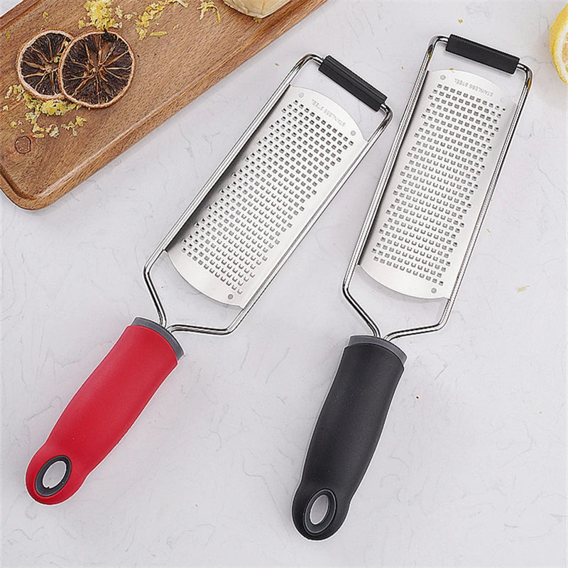 304 Stainless Steel Citrus Cheese Grater Handheld Chocolate Butter Grinder Garlic Food Crusher Kitchen Accessories Lemon Zester